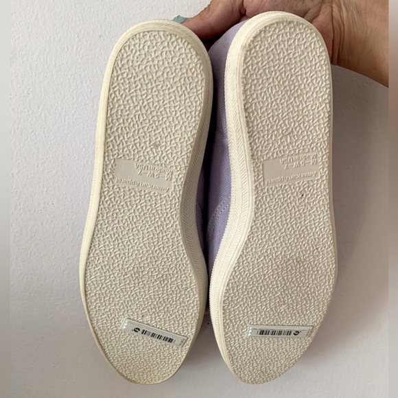 American Apparel Tennis shoes 💜🤍 - Picture 3 of 3
